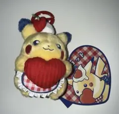 ピカチュウ ぬいぐるみ ハート型 モロゾフ ピカチュウ ぬいぐるみ バレンタイン2024ハート型