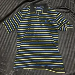 ラルフローレン　ポロゴルフ　ポロシャツ　半袖シャツ　ボーダー　大きめ　S