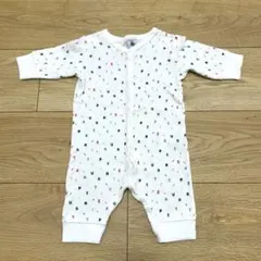 プチバトー アルファベット柄ロンパース 3m