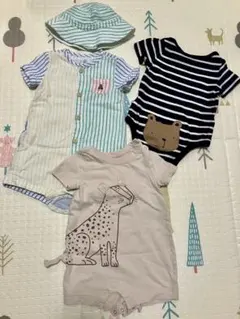 【全てBaby GAP】3-6y 半袖ロンパース　まとめ売り