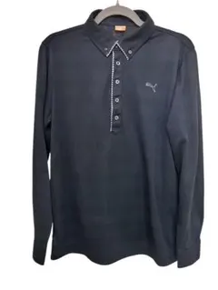 PUMA プーマ 長袖　ポロシャツ ゴルフ　ストレッチ メンズ XLサイズ