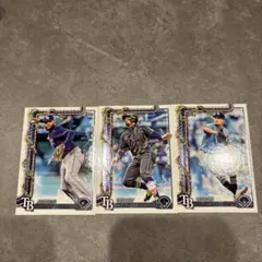 Topps MLB 2025 ホリデーTAMPA BAY RAYS 4枚セット