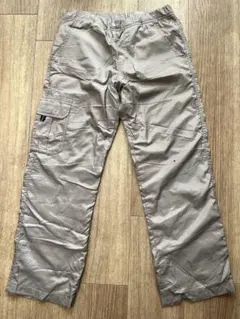 ユニクロ　裏起毛カーゴパンツ ベージュ