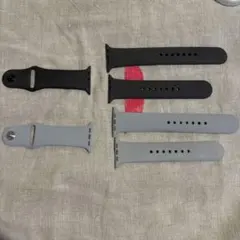 純正品☆Apple Watch バンド 黒、グレーセット