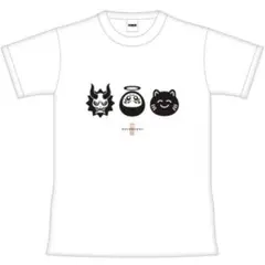 大妖怪 ローソン Tシャツ だるまいずごっど ありさか nqrse L size