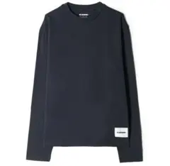 【未使用】JIL SANDER+ 長袖カットソー ダークブルー