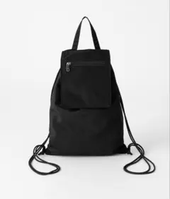 ナップサック　フロントポケット付