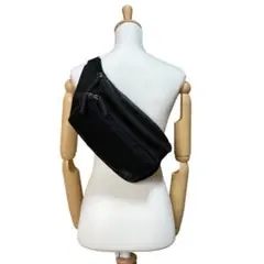 良品 PORTER ボディバッグ ナイロン ブラック