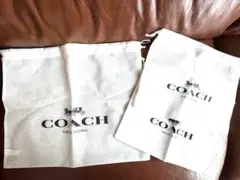 【新品・未使用】COACH コーチ 巾着袋 保存袋 ショッパー ショップ袋 3枚のサムネイル