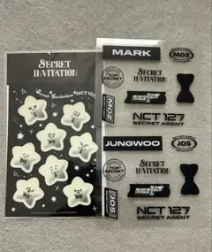 NCT127 8周年 ペンミ MD ステッカー トレカ マーク ジョンウ