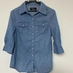 セシルマクビーデニムシャツ