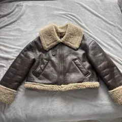 ZARA ダブルフェイスショートジャケット