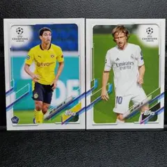 Topps UEFA ベリンガム(RC) モドリッチ カード 2枚セット
