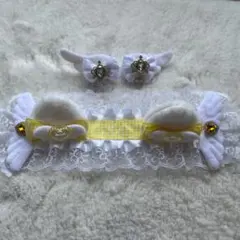 お得な4つセット♡ねこ耳 うさ耳 ヘッドドレス にじぱぺ 10-12cm用