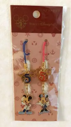 東京ディズニーシー5周年記念ストラップ