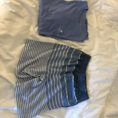 南国リゾート未使用タグCARIBBEANJOEスイム2点セットUPF50