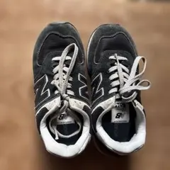 New Balance 574 ブラックスニーカー