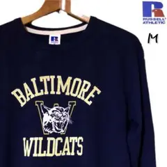 ラッセル トレーナー Mサイズ ネイビー WILDCATS 上