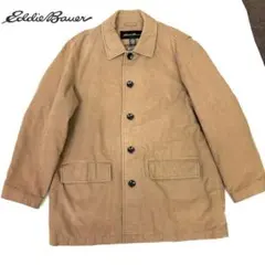 Eddie Bauer カジュアルジャケット　アウトドア　ブラウンコート