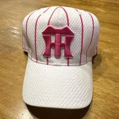 タイガース　阪神　 キャップ 帽子 ホワイト ✖️ピンク