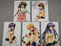 時を刻むアクリル時計 CLANNAD クラナド Key 古河渚 アクリル時計