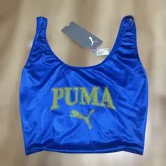 新品プーマ（PUMA）スポーツ ジャージバッグ　リバーシブルブルー　4290円のサムネイル