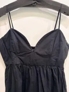 ZARA ブラック キャミワンピース Sサイズ