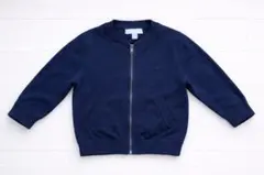 BURBERRY ネイビー カーディガン　2Y