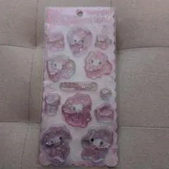 【正規品】ハローキティと雨森ふみかコラボ ウォーターシール ステッカー