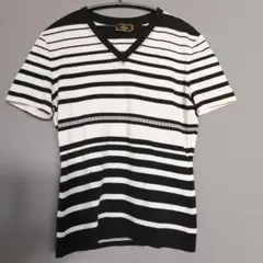 FENDI フェンディ ストライプ 半袖 Tシャツ 42 Sサイズ - メルカリ
