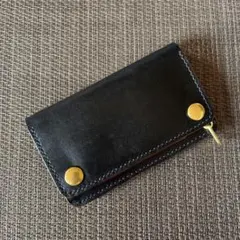 【本日限定価格】MARYAM ホースフロント ミドルトラッカーウォレット 茶芯