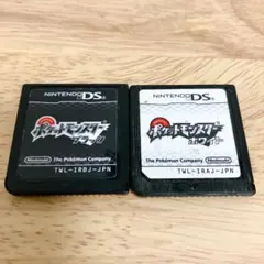 【ソフト単品】ポケットモンスター　ブラック・ホワイト　2点セット　起動確認済み