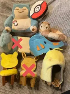 ポケモンドールズ ハウスぬいぐるみ 6点セット