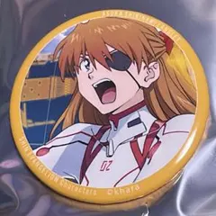 エヴァンゲリオン　エヴァストア11周年　缶バッジ　　アスカ　★