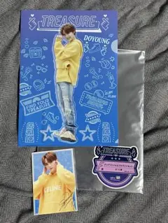 TREASUREタイトーくじ F賞クリアファイル＆ブロマイドセットDoyoung
