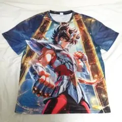 新品 XXL 聖闘士星矢 ペガサス星矢 アニメキャラクター Tシャツ