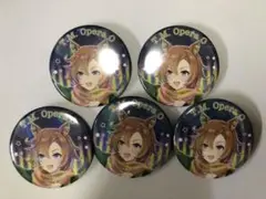 ウマ娘　メガイルミ　缶バッジ　テイエムオペラオー　25個 ウマ娘 メガイルミ 缶バッジ テイエムオペラオー 25個 ウマ娘
