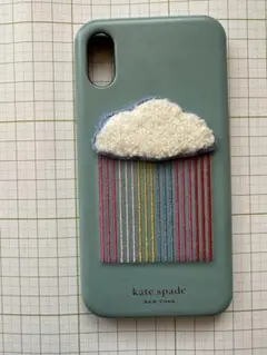 katespade＊iPhone XS/X レインボー