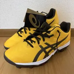 アシックス 野球 ポイント スパイク パドレスカラー 27.5cm - メルカリ