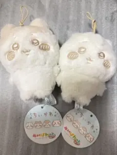 ちいかわ ぬいぱれっと ミルクいろ マスコット ハチワレ　ちいかわ ２個セット