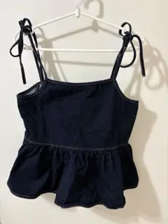 H&M デニムビスチェ　キャミソール　XSのサムネイル