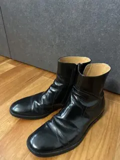 Maison Margiela 黒レザーブーツ