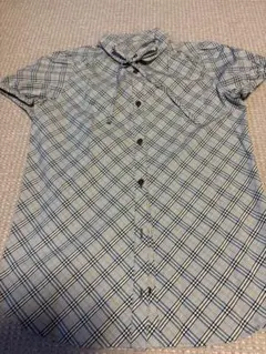 バーバリーブルーレーベルの半袖ブラウス