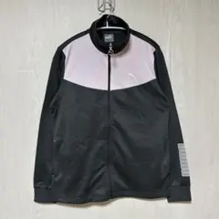 PUMA プーマ バイカラートラックジャケット ジャージ 灰/ピンク Lのサムネイル