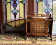 ラタン マガジンラック