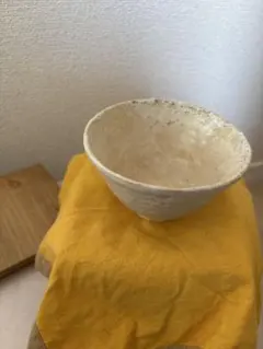 隣芳りんぽう　茶碗 萩焼　白萩　無地