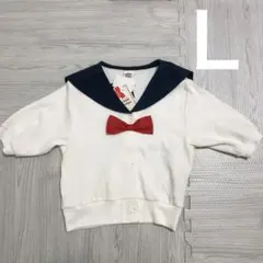 ドナルド　コスプレ　ハロウィン　L セーラー　赤リボン　制服　未使用　タグ付き