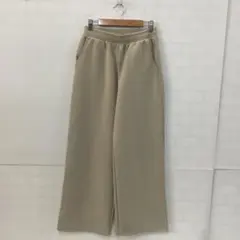 3.17◎A368◎ユニクロ◎ワイドパンツ◎カジュアル◎ベージュ◎S