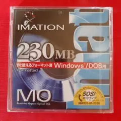 MO 230MBディスク　イメーション　1枚
