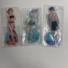 T 39culture MEIKO 初音ミク KAITO アクスタ 水着